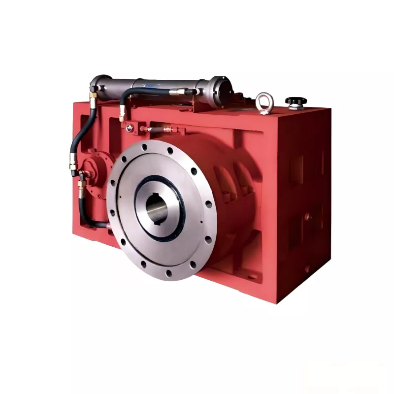 Kotak Gear Extruder Skru Tunggal Mendatar